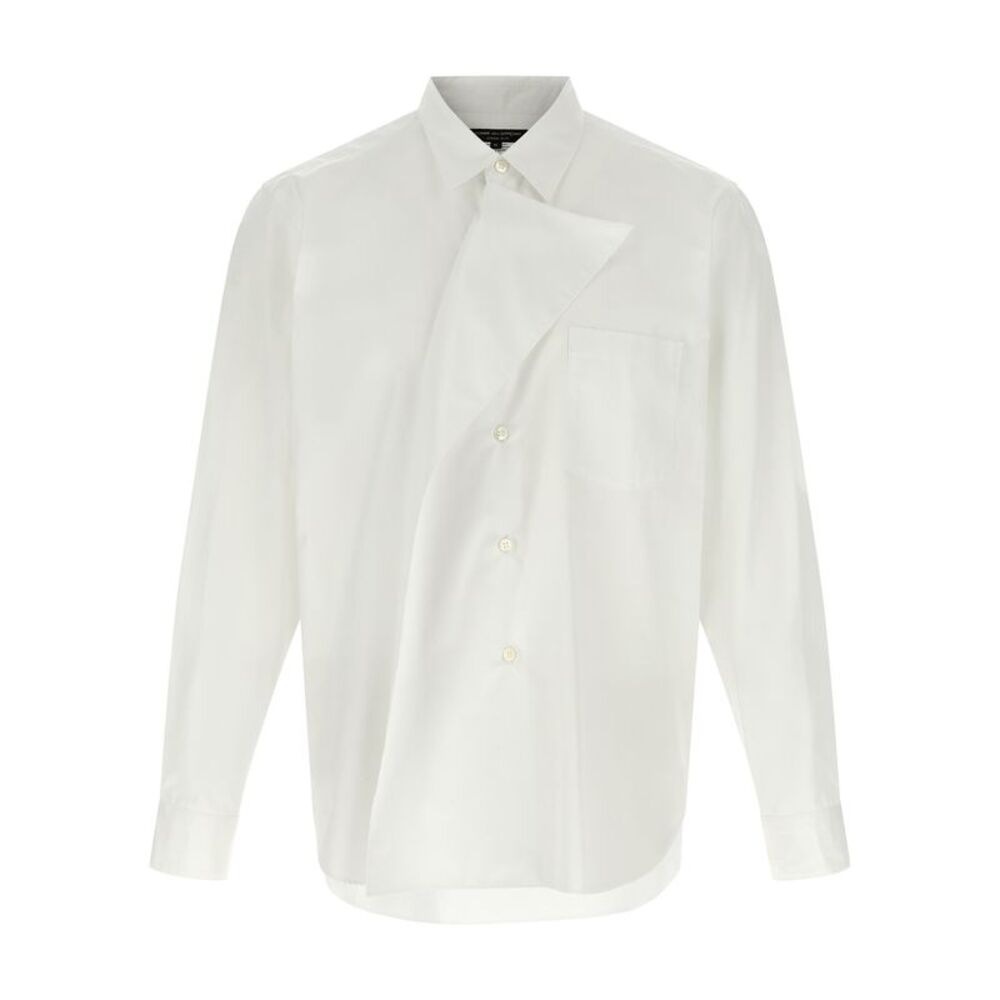 Comme Des Garçons White Cotton Men's Blouse